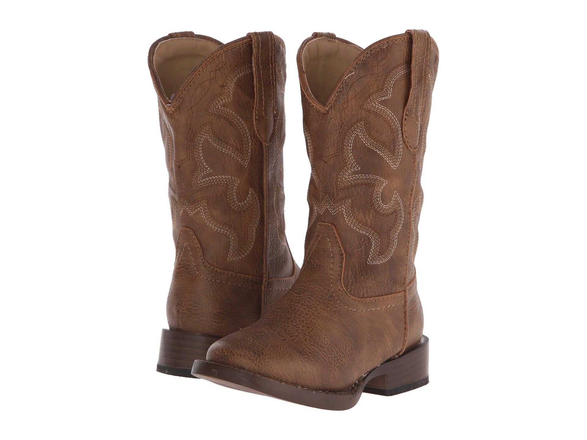 Cole Square Toe Boots (Toddler/Little Kid)