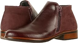 Bordeaux Leather/Violet Nubuck