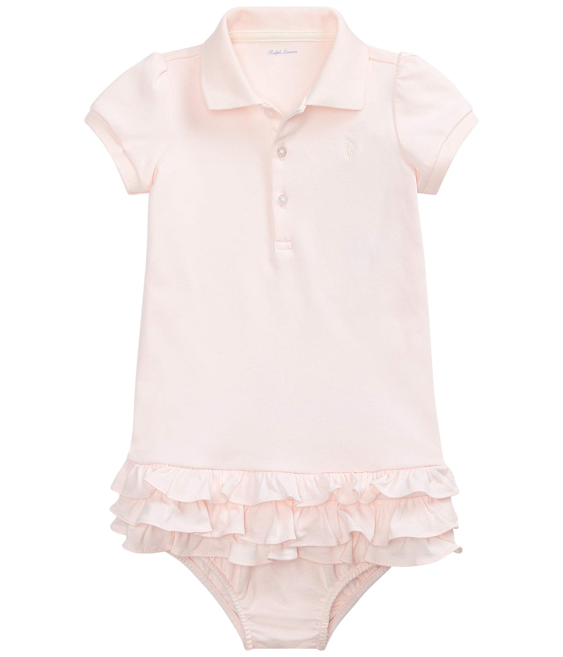Ruffled Polo Dress & Bloomer (Infant)