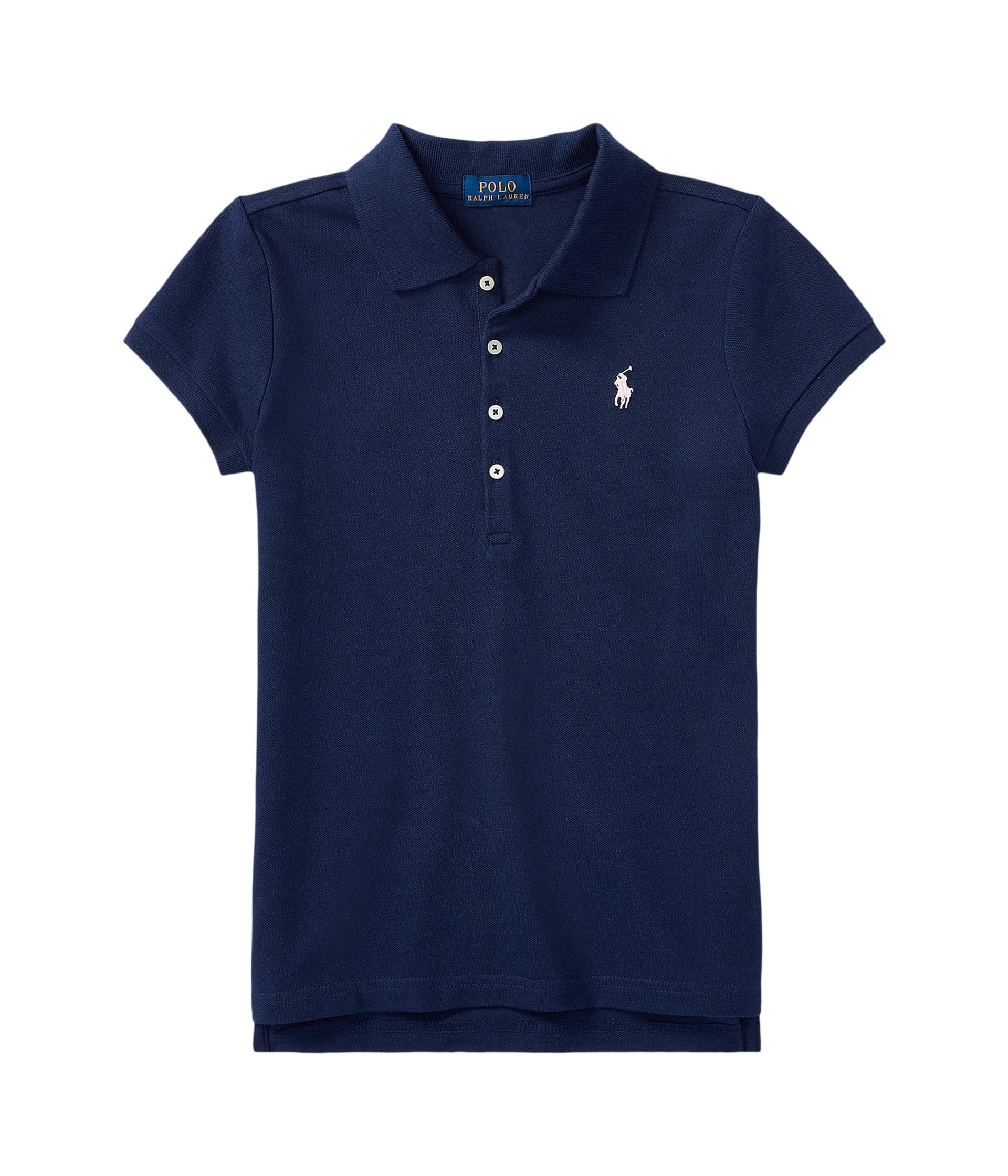Short Sleeve Mesh Polo Shirt (Big Kids)
