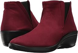 Burgundy Faux Suede