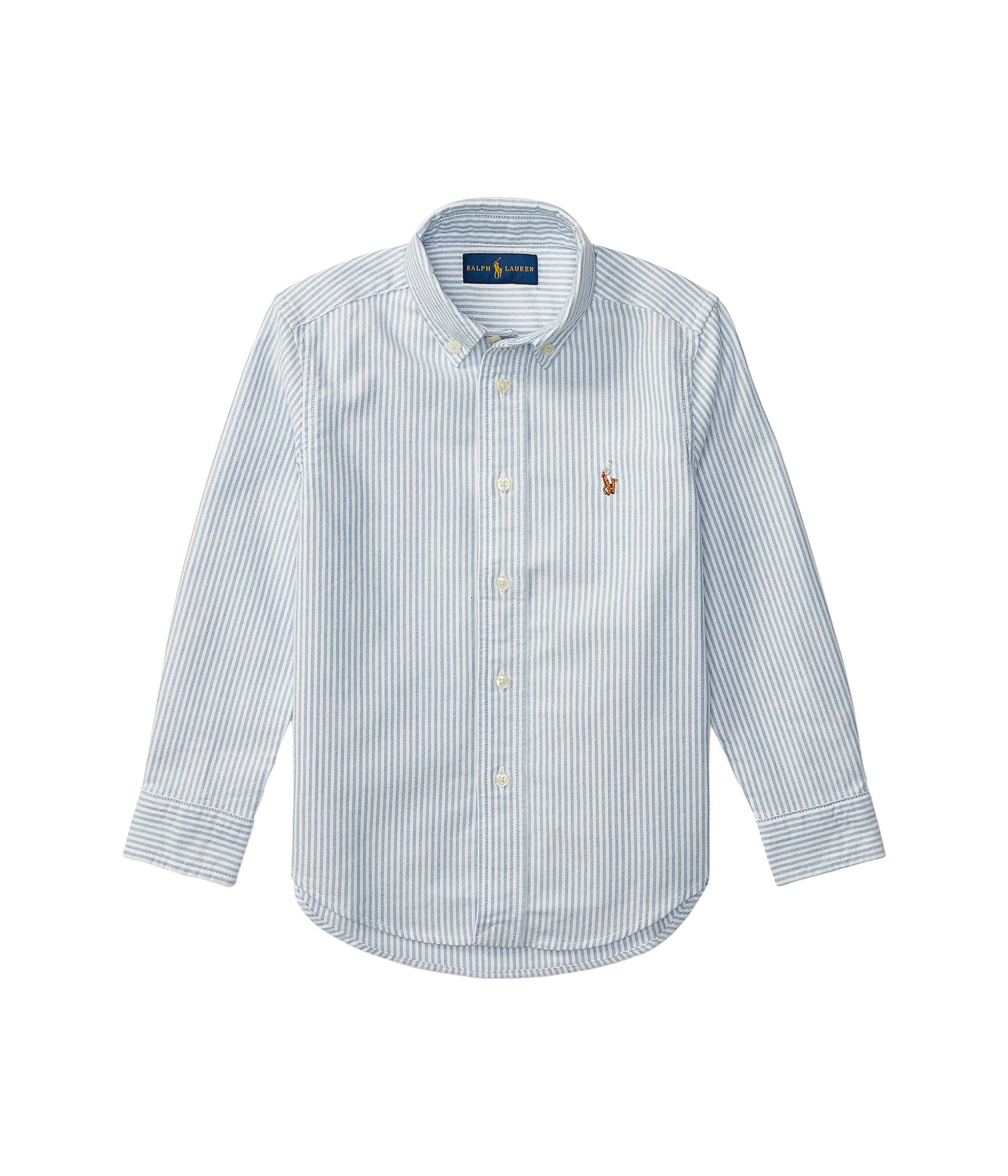 Striped Cotton Oxford Shirt (Little Kids)