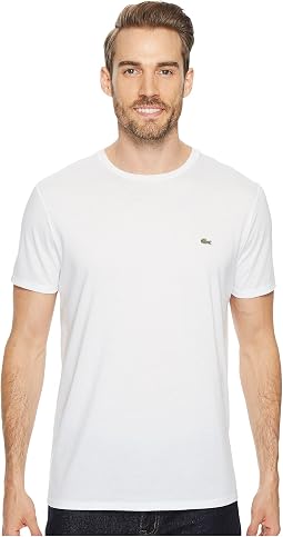 Short Sleeve Pima Crew Neck Tee