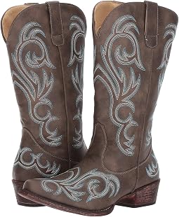 Brown Faux Leather 1