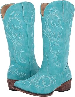 Turquoise Faux Leather