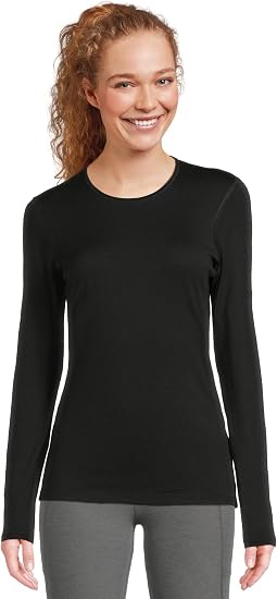 Базовый слой 200 Oasis Merino с длинным рукавом и круглым вырезом