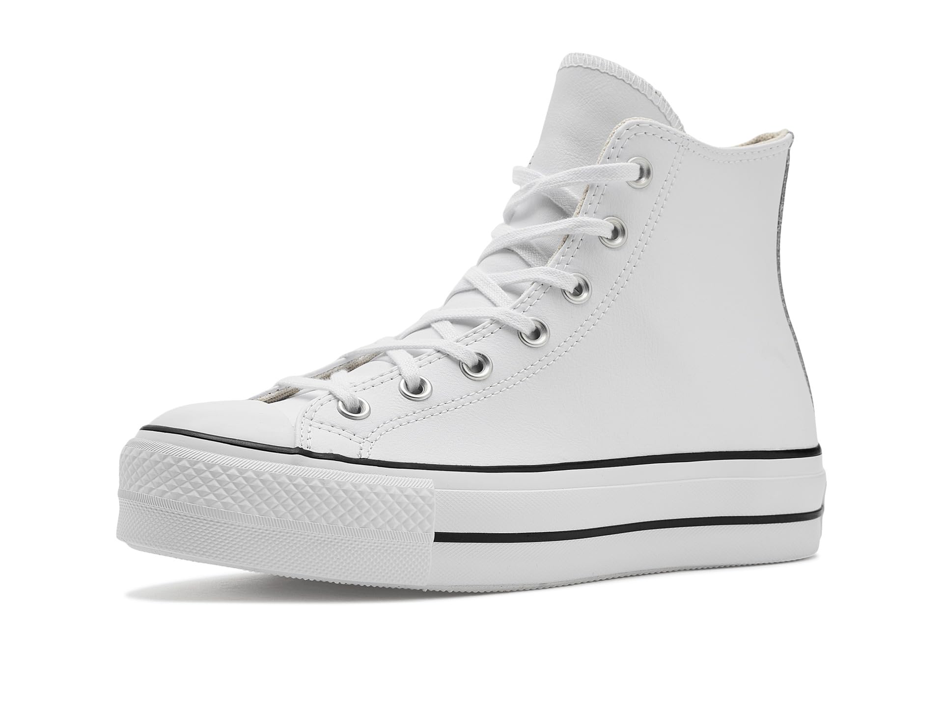 Chuck Taylor All Star High Top Platform Leather Sneaker