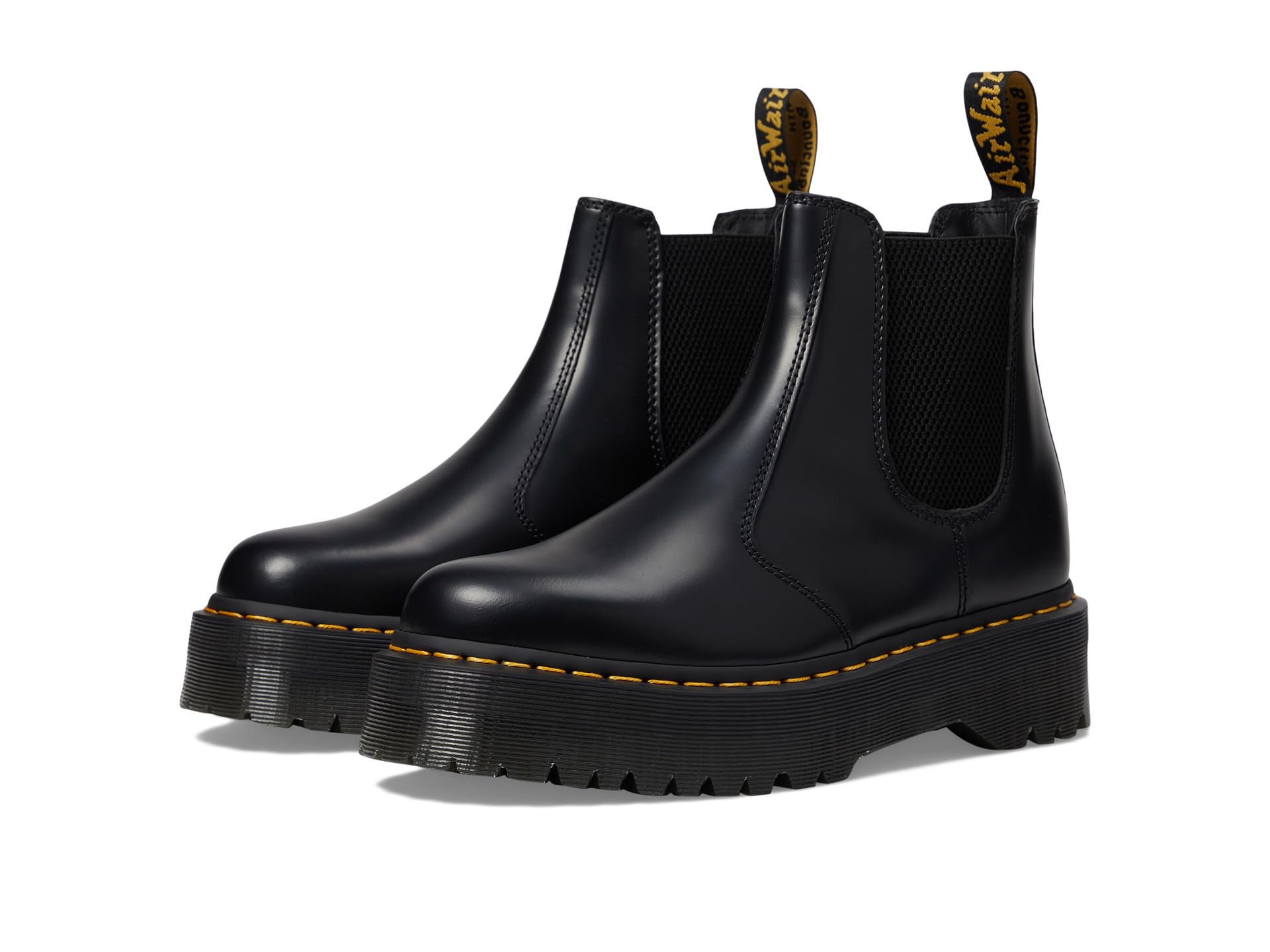 2976 Quad Smooth Leather Platform Chelsea Boots