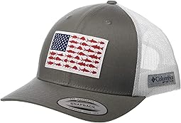 Кепка Columbia PFG Mesh™ Snapback с флагом