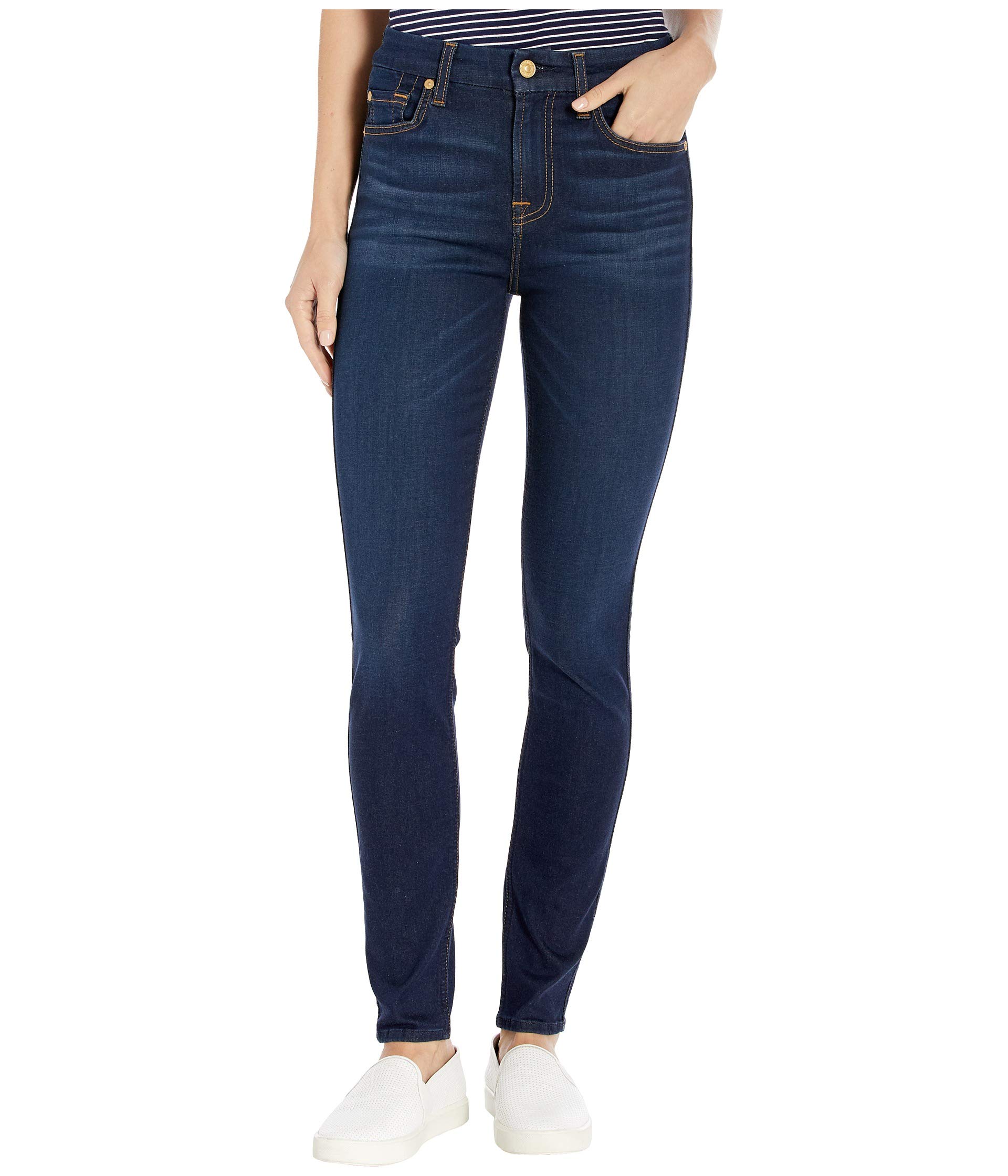 The High-Waist Ankle Skinny in Slim Illusion Tried & True