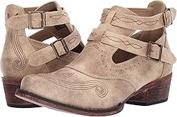 Vintage Beige Faux Leather