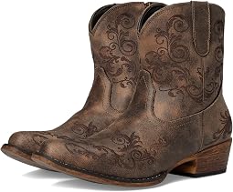 Vintage Brown Faux Leather