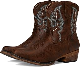 Cognac Faux Leather