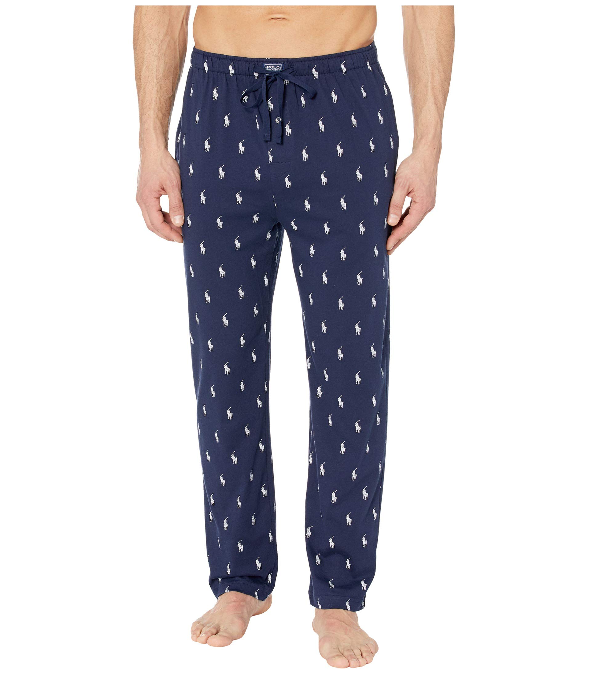 Knit Jersey Covered Waistband PJ Pants