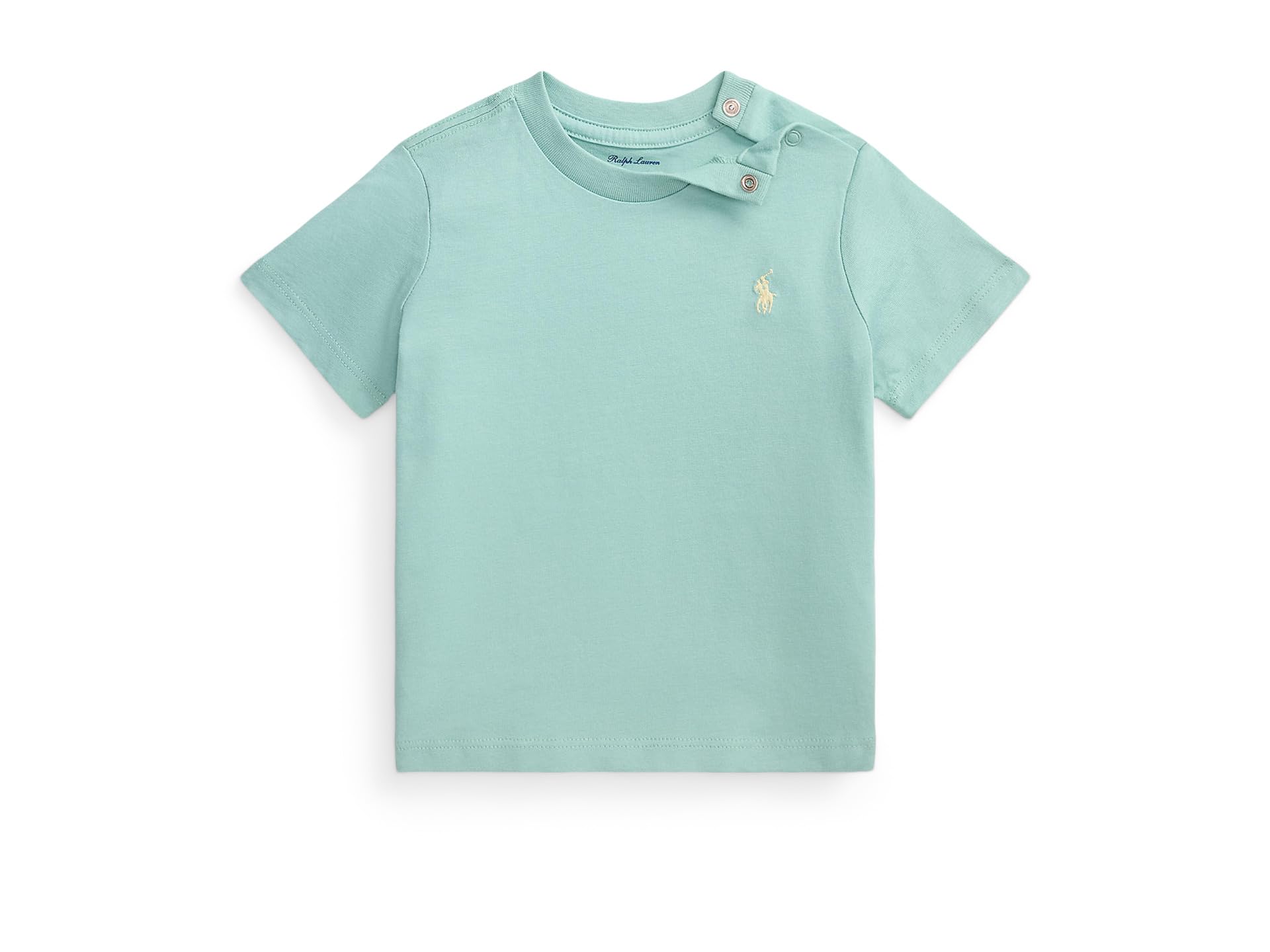 Cotton Jersey Crew Neck Tee (Infant/Toddler)