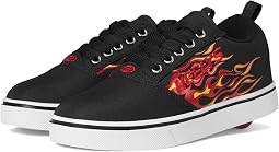 Black/Red Flames