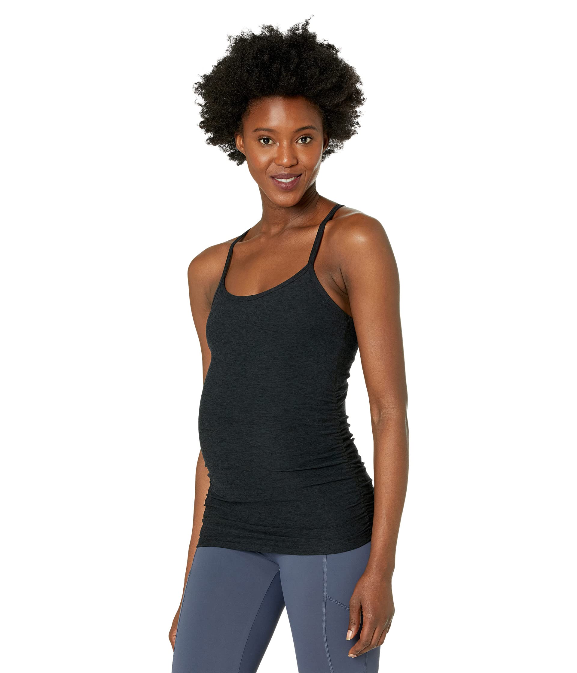 Материнская Spacedye Slim Racerback Tank