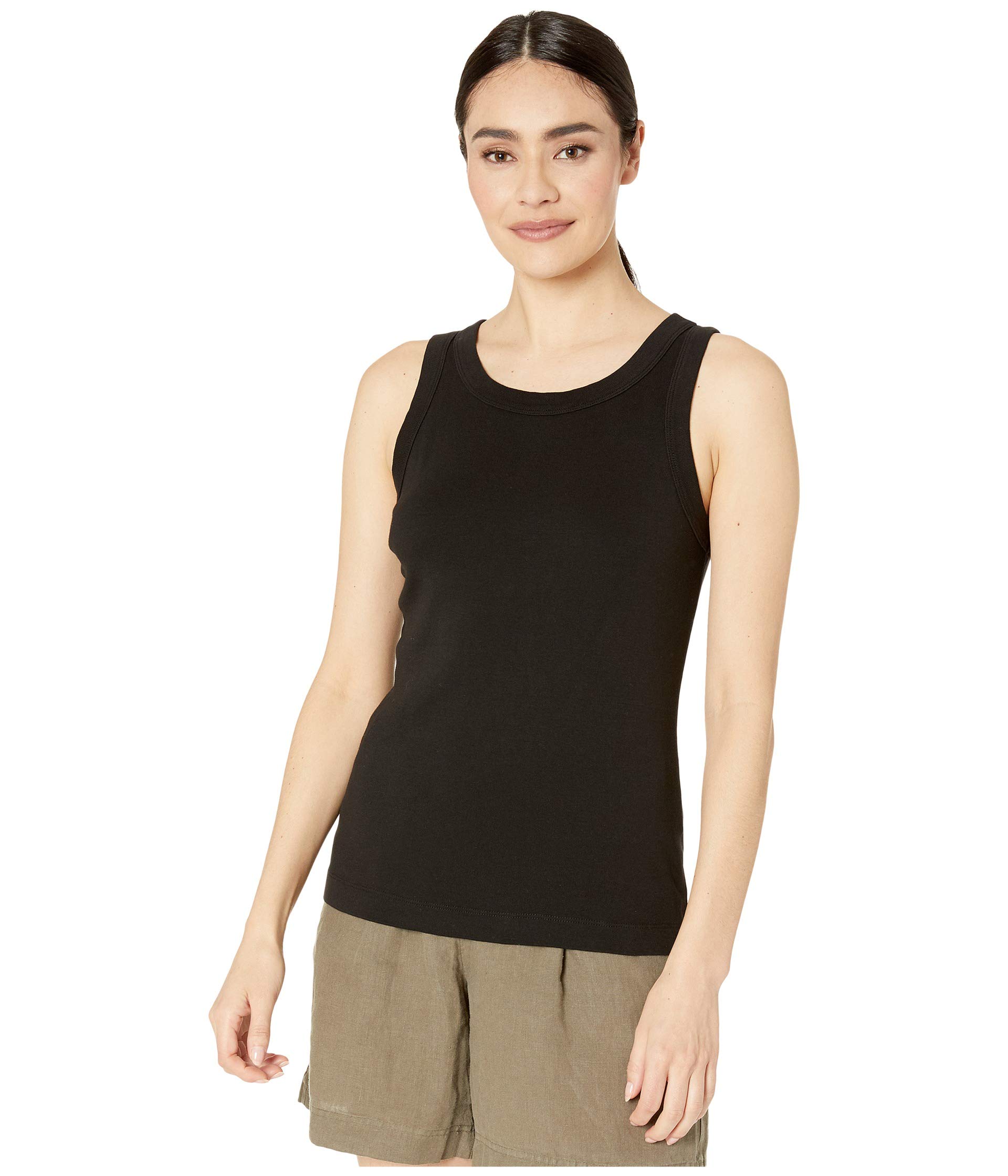 Paloma 1x1 Cotton Wide Binding Tank Top