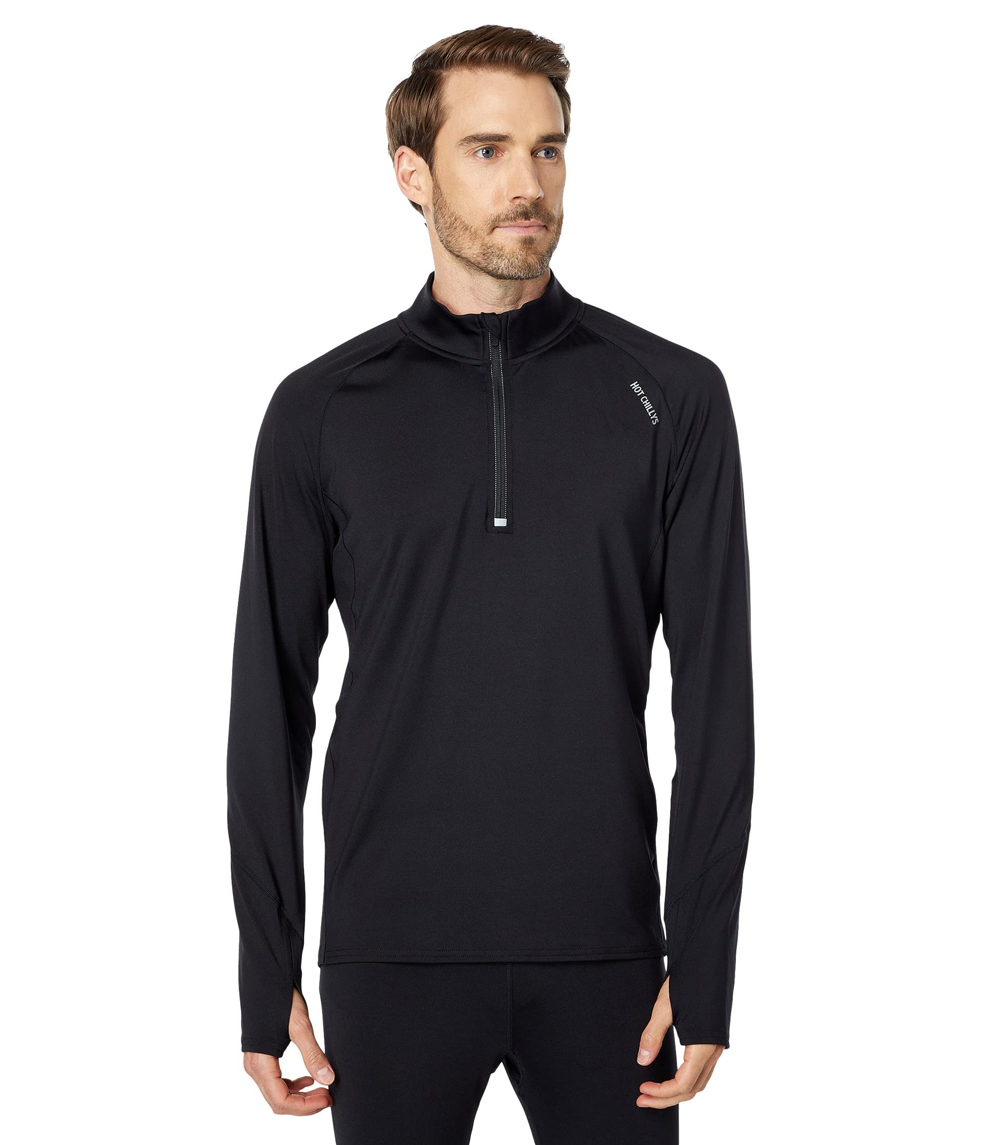 Футболка Hot Chillys Micro-Elite Chamois Zone Zip-T