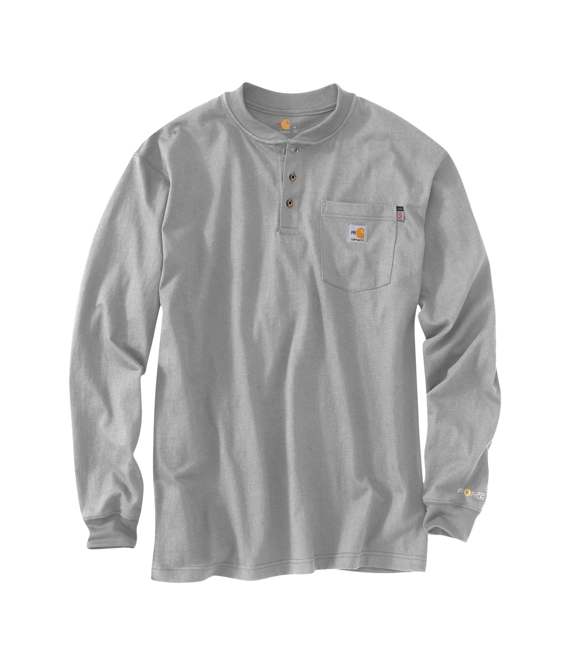Big & Tall Flame-Resistant Force® Cotton Long Sleeve Henley