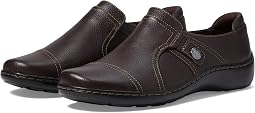 Dark Brown Tumbled Leather