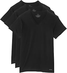 Мужская футболка Calvin Klein Underwear с V-образным вырезом и коротким рукавом из хлопка
