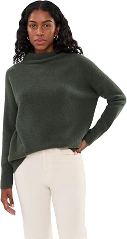 Boiled Funnel Neck Pullover