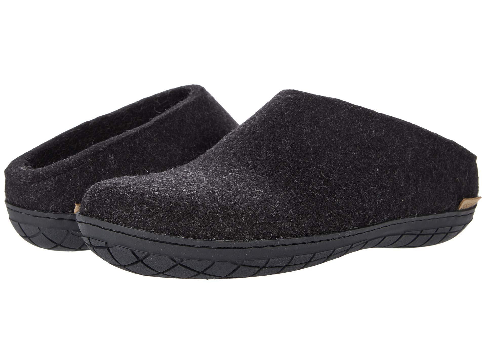 Wool Slip-On Rubber Outsole
