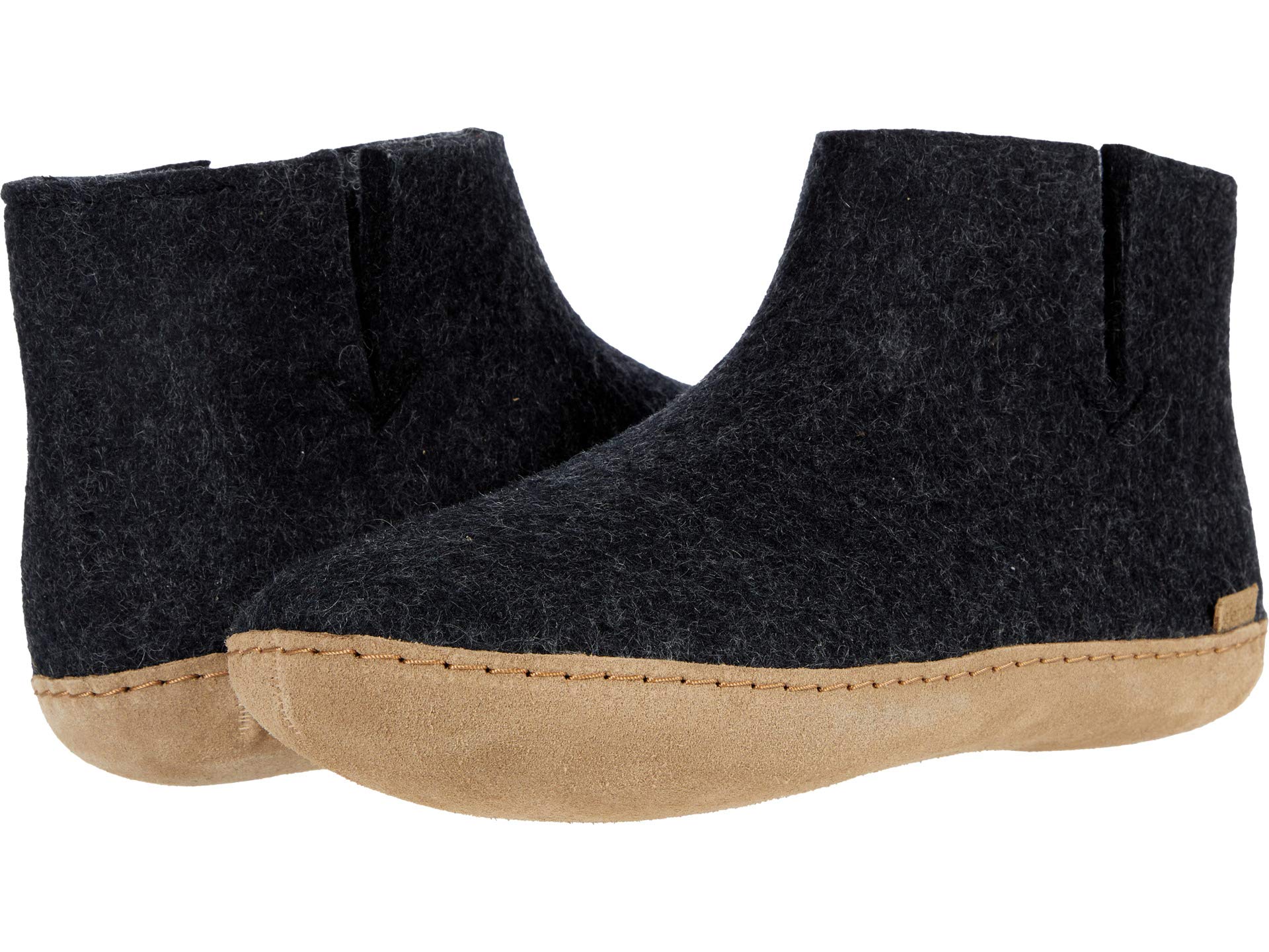 Валенки Wool Boot с кожаной подошвой