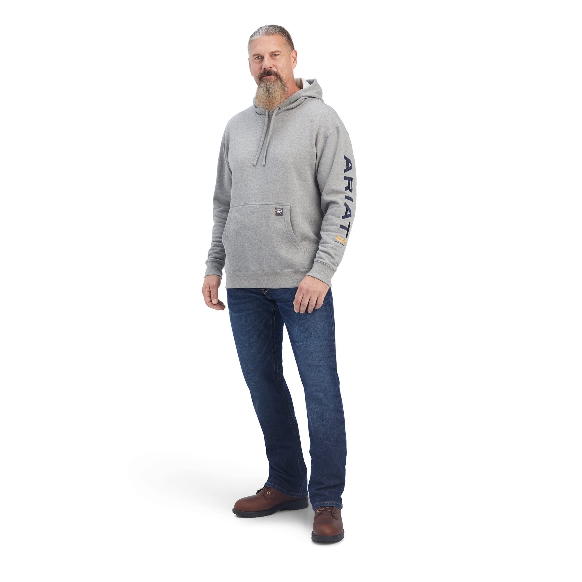 Big & Tall Rebar Graphic Hoodie