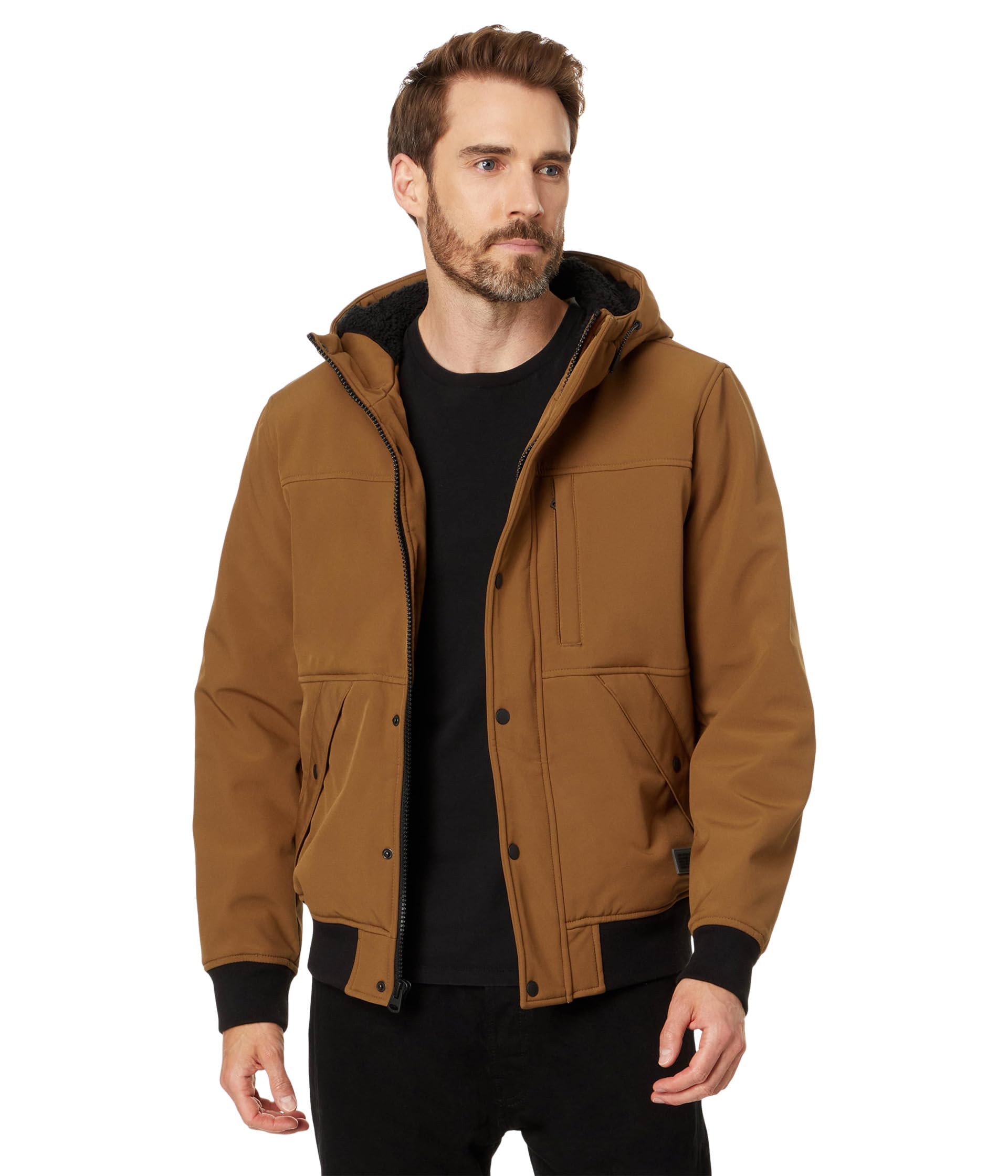 Softshell with Sherpa Lining and Hood