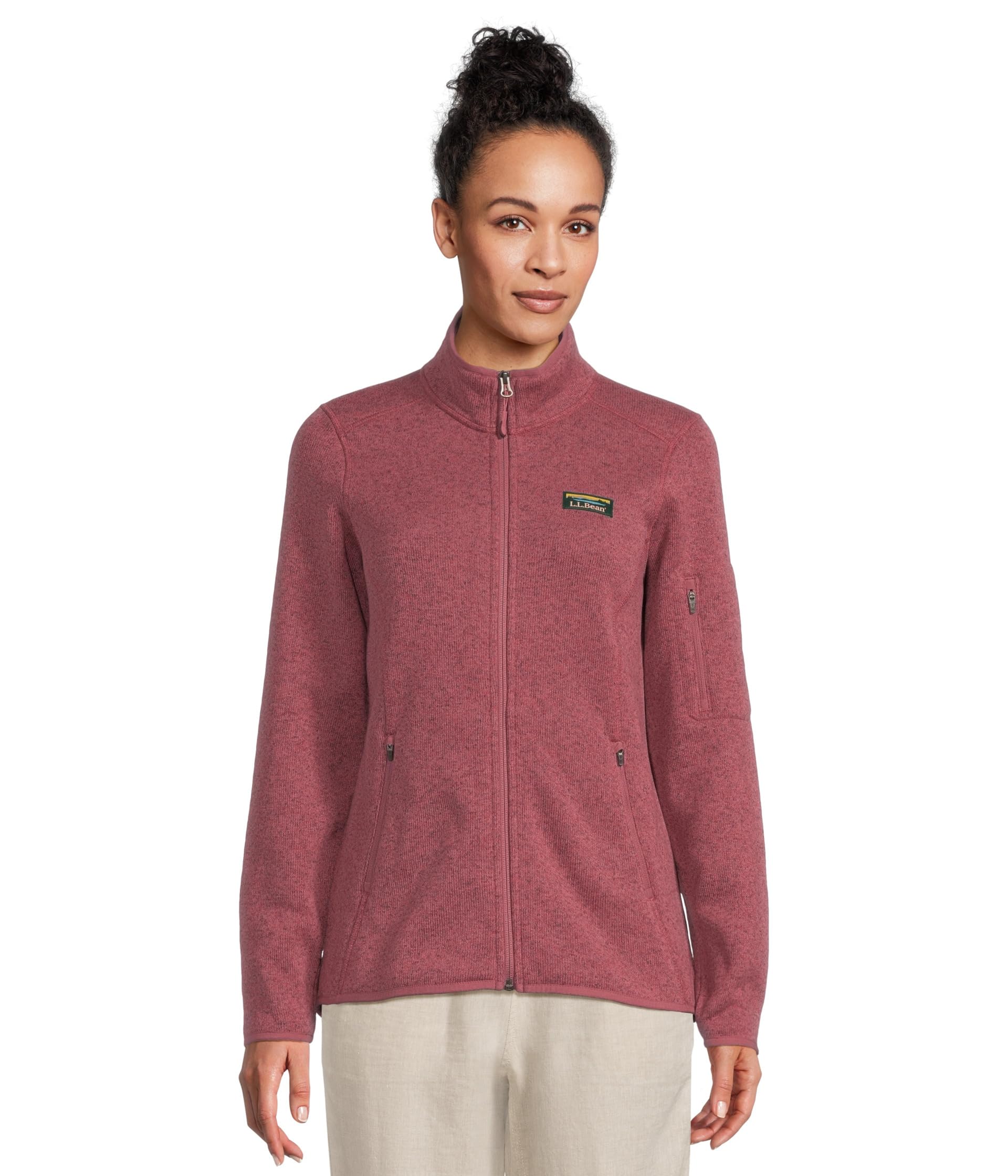 Bean's Sweater Fleece Full Zip Jacket