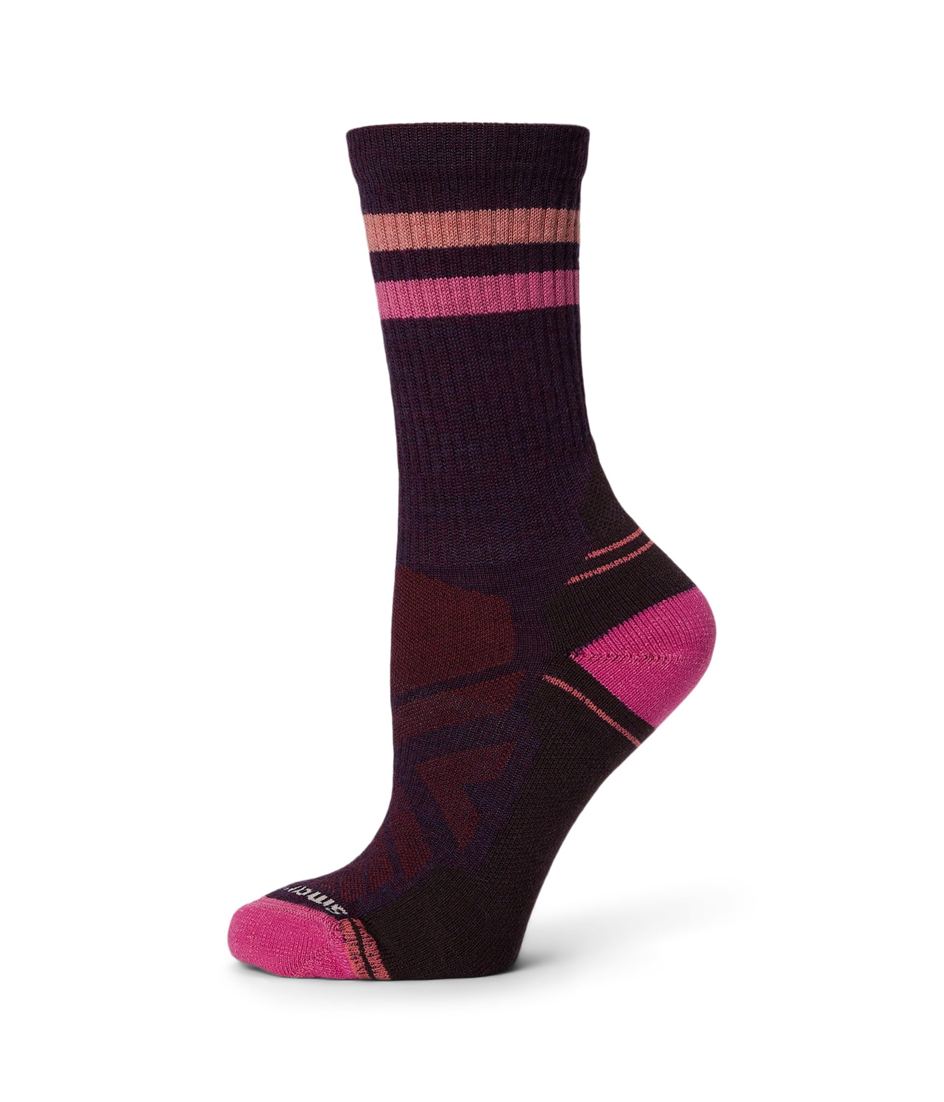 Hike Light Cushion Tube Stripe Crew