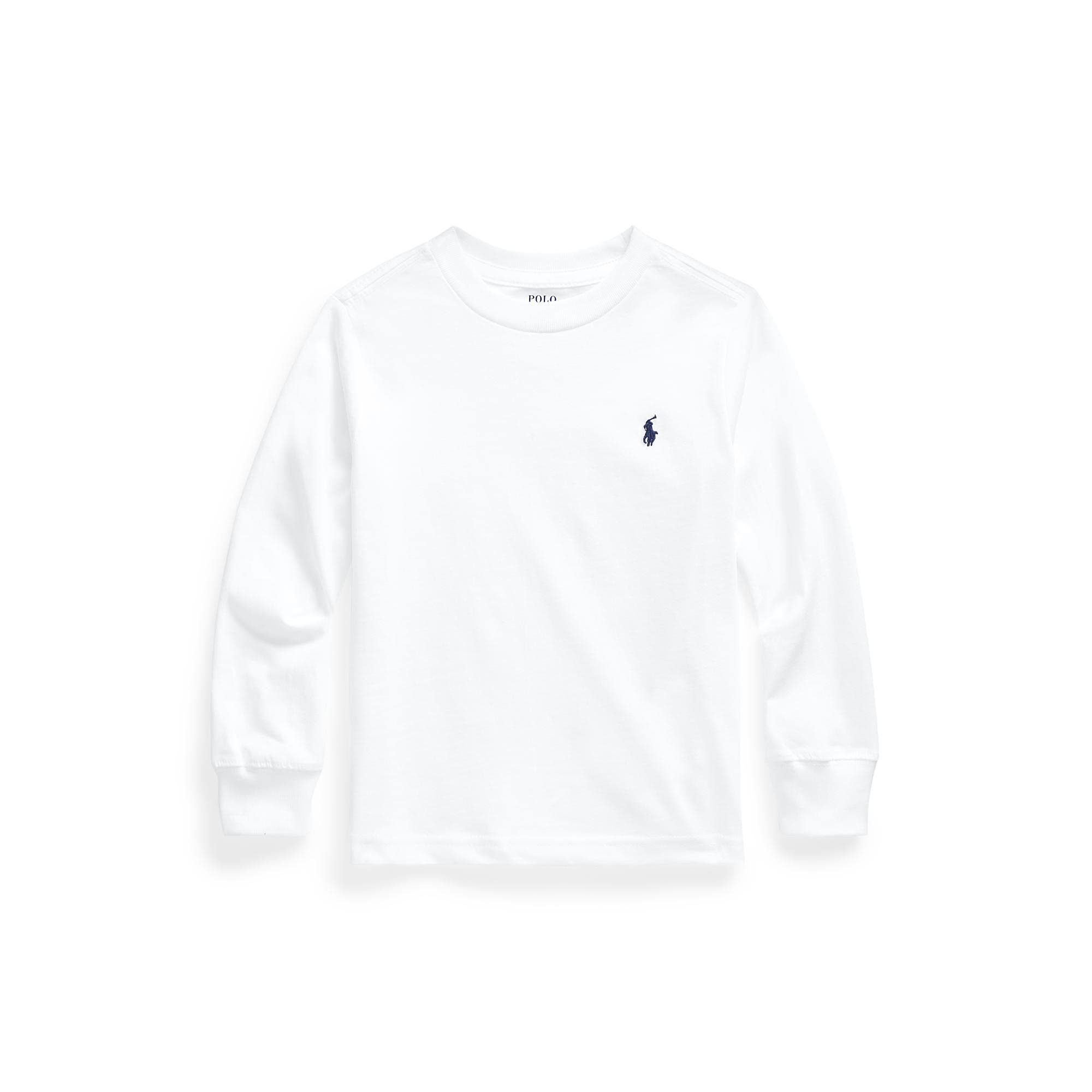 Cotton Jersey Long Sleeve Tee (Toddler/Little Kid)