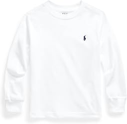 Cotton Jersey Long Sleeve Tee (Toddler/Little Kid)