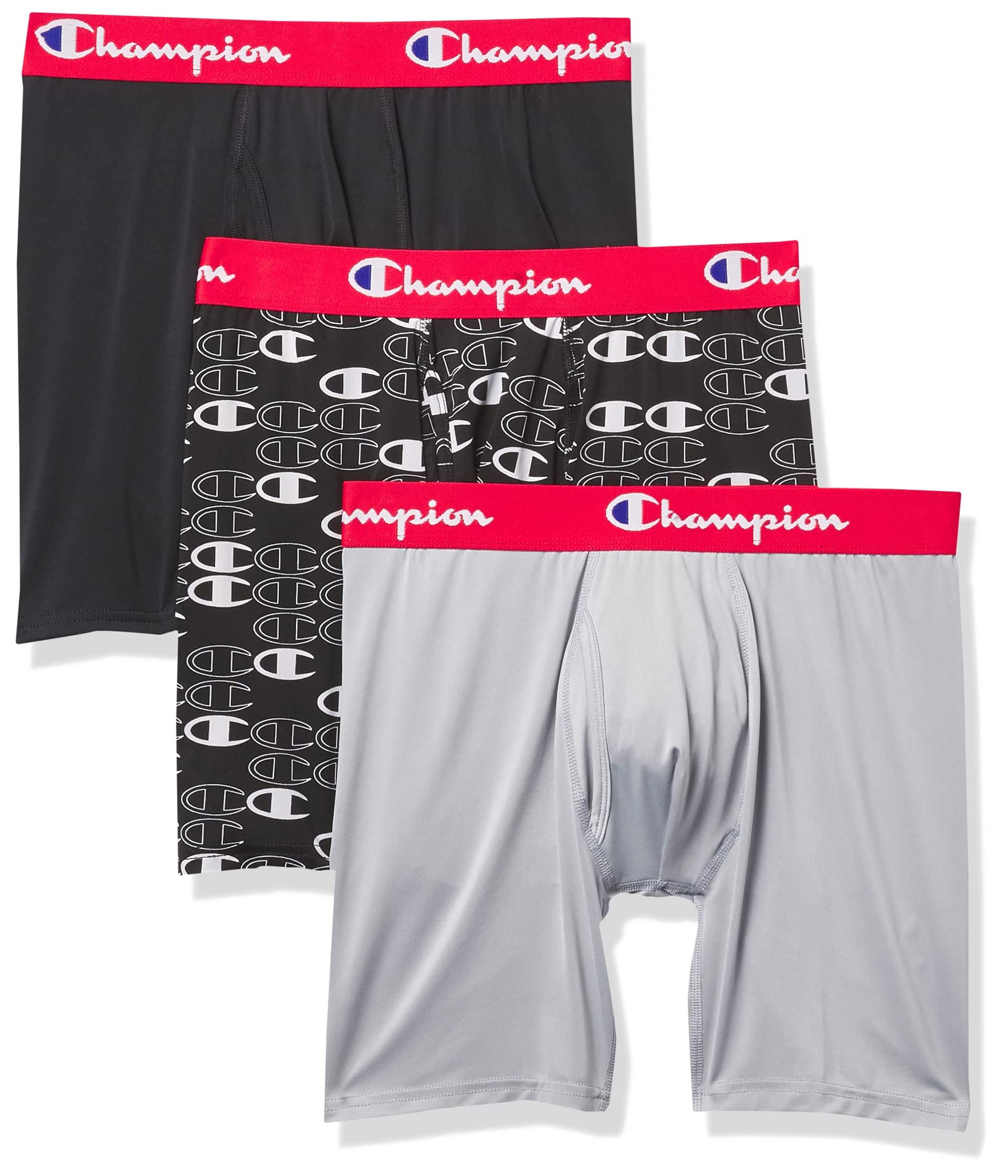 Lightweight & Breathable Stretch Boxer Brief (Pack of 3)