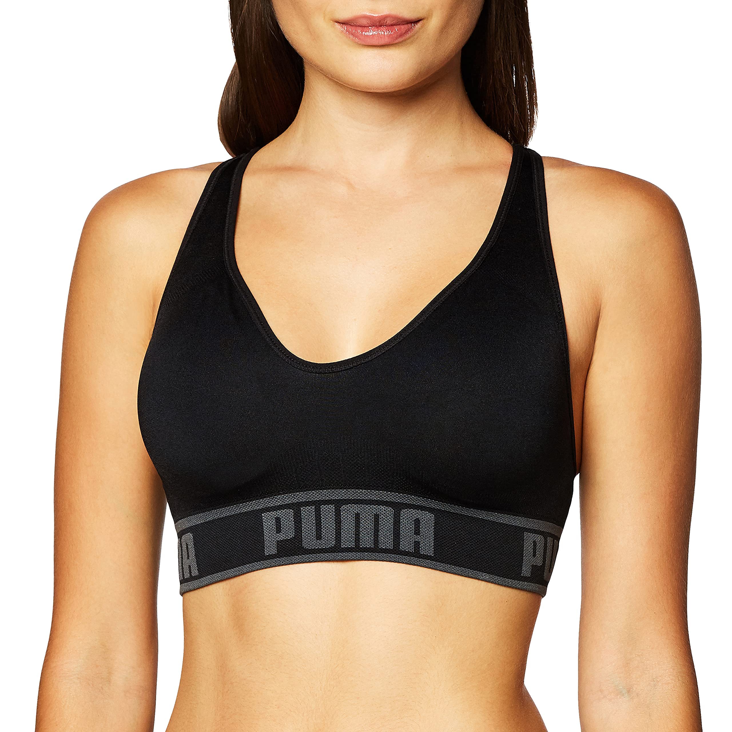 Seamless sports bra