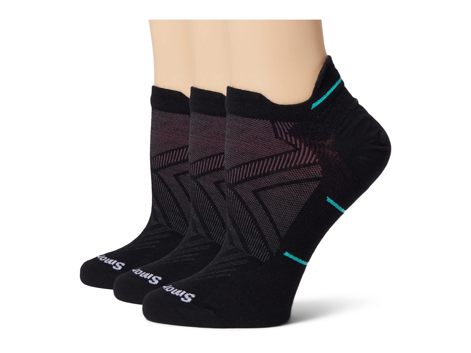 Носки до щиколотки Run Zero Cushion, 3 шт.