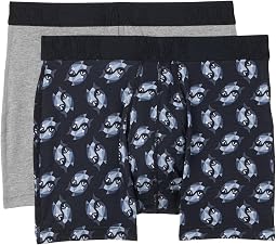 Droptemp Cooling Cotton Boxer Brief Fly 2-Pack