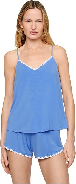 Cornflower Blue/White