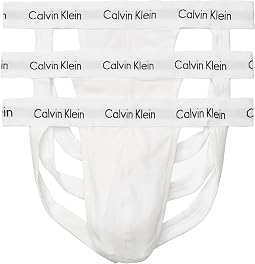 Calvin Klein Underwear хлопковые стринги-бандаж, 3 шт