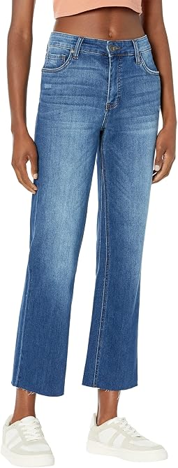 Kelsey Mid Rise Fab Ab Ankle Flare