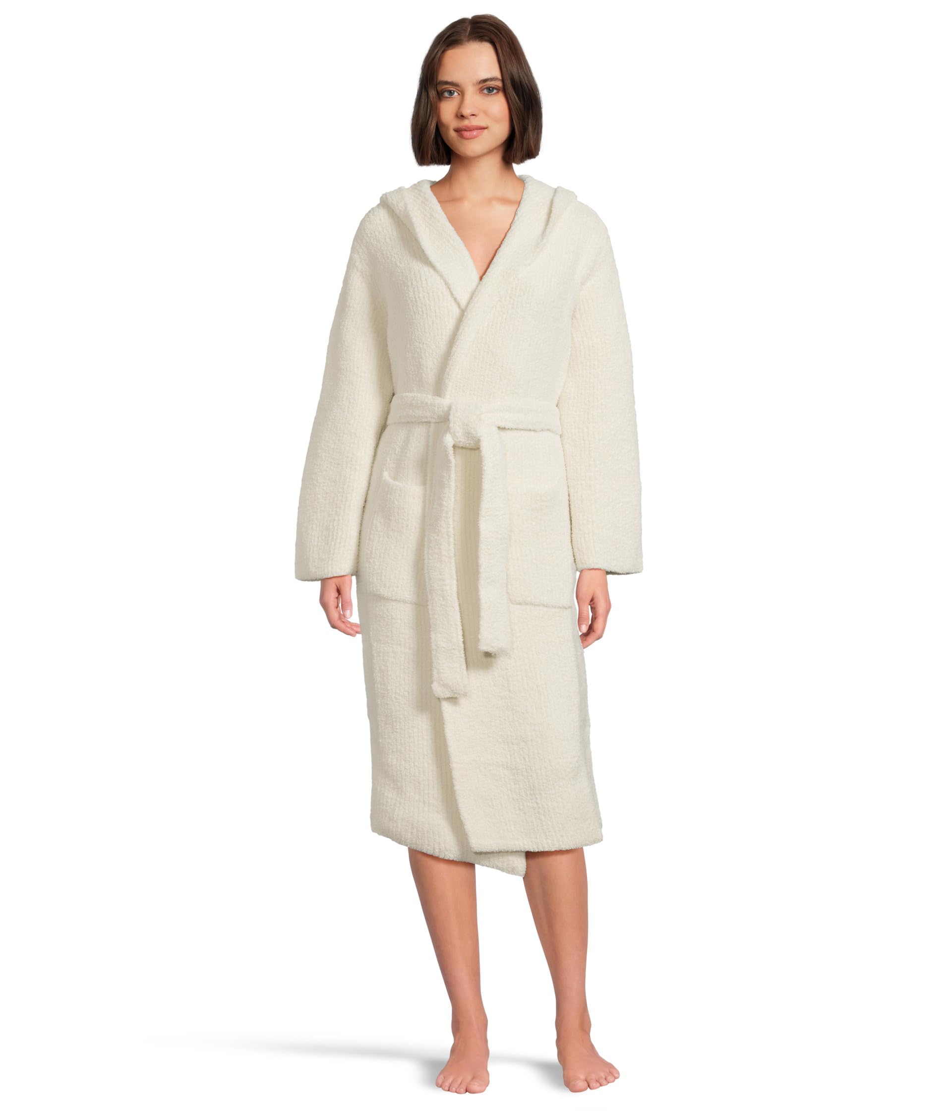 CozyChic® рифленый халат с капюшоном
