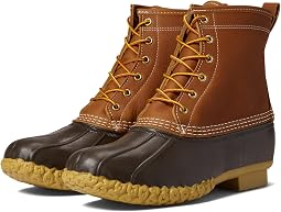 Кожаные сапоги Bean Boots 8" с подкладкой из Primaloft и фланелем