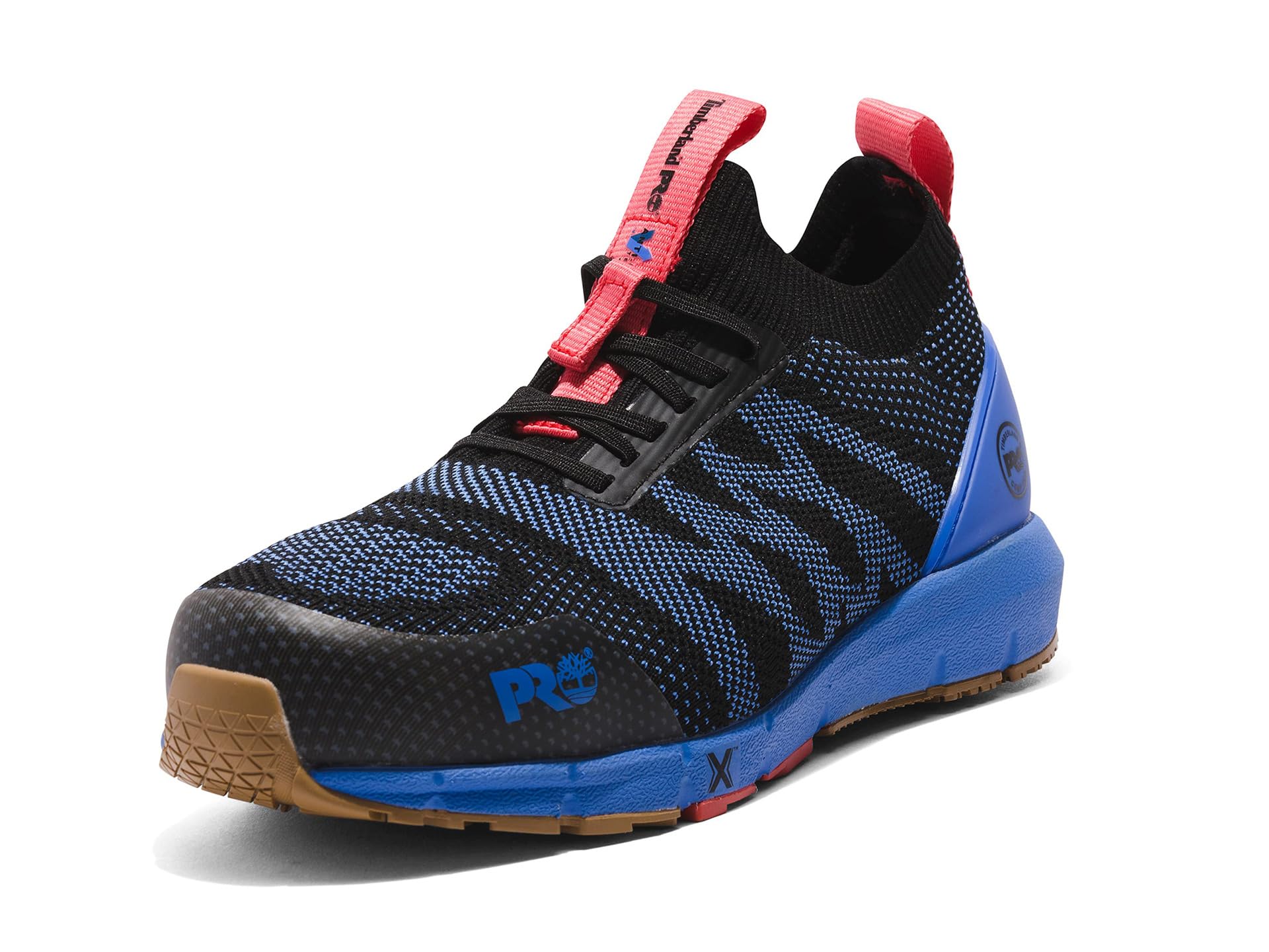 Radius Knit Composite Safety Toe Slip-on Athletic Industrial Work Shoe