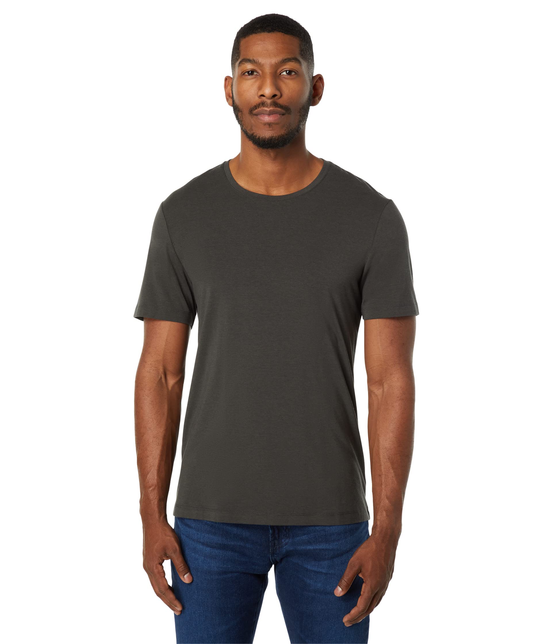 Cash Crew Neck Tee in Iron Gate