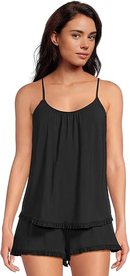 Комплект из топа с оборками и шортиков Gisele из ткани TENCEL™ Modal