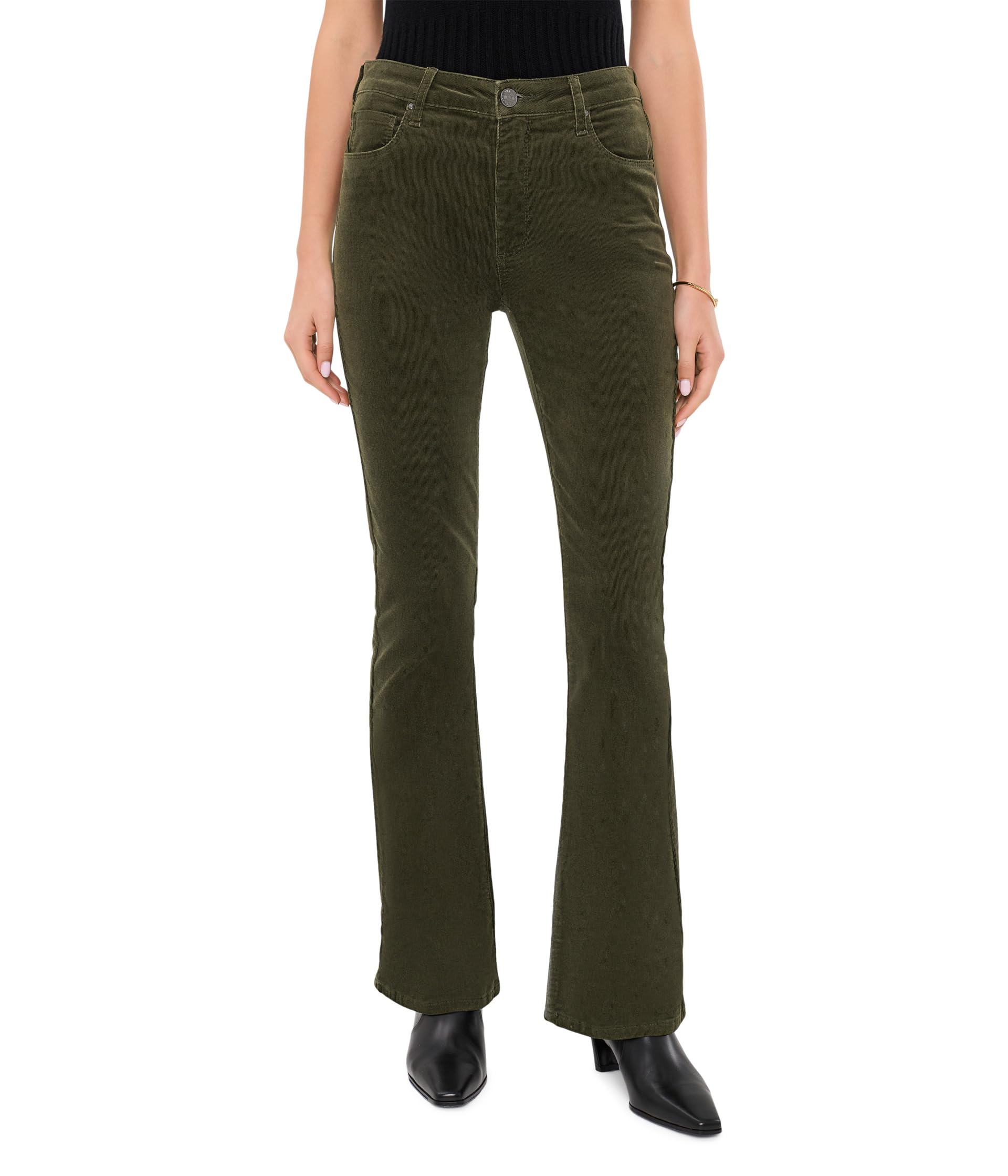 Ana Corduroy High-Rise Fab Ab Flare