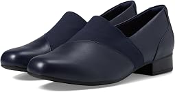 Navy Leather