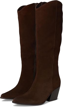 Dark Brown Suede